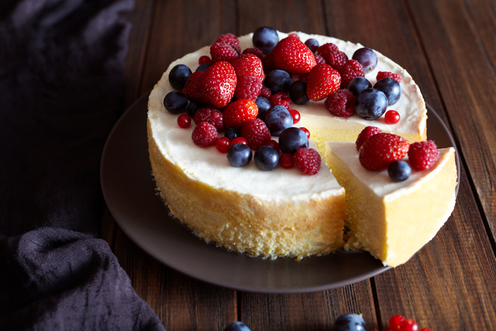 Cheesecake de frutas vermelhas