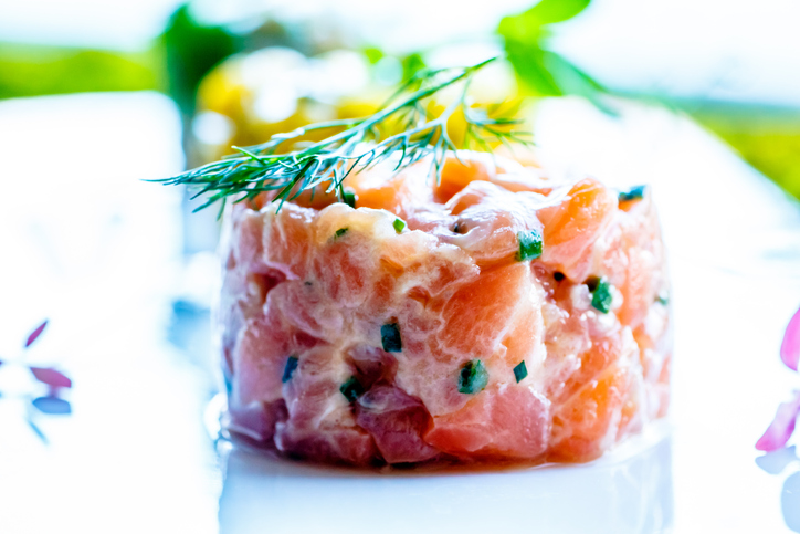 Tartar de salmão
