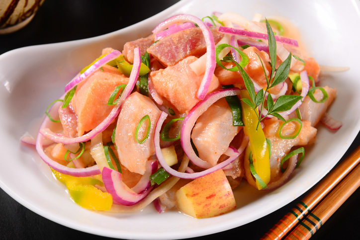 Ceviche de Salmão