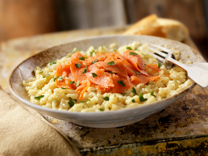 Risoto de Salmão
