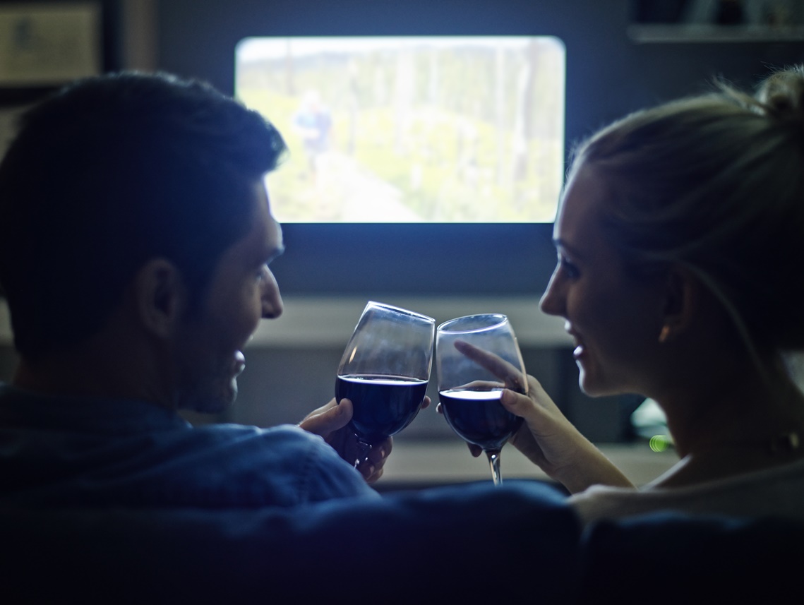 Maratona de séries e filmes